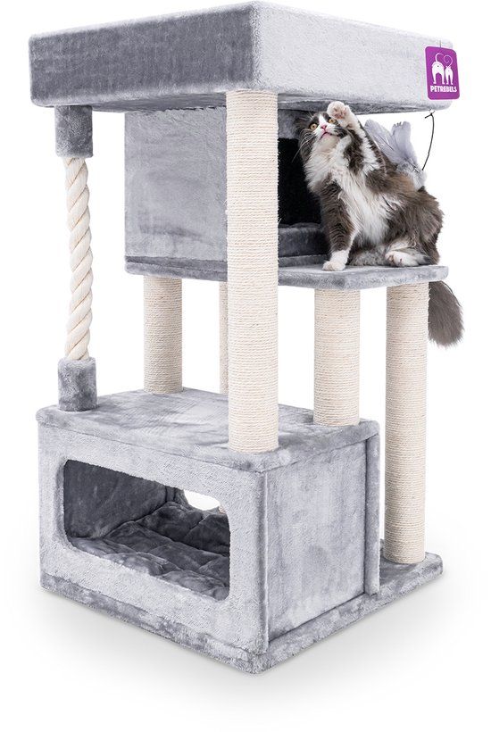 Petrebels Lodge 107 Krabpaal - Grijs - Design - zeer stabiel