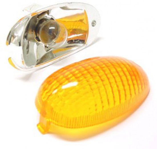 Vicma Knipperlicht Piaggio Typhoon/NRG/NTT oud model Rechts/Voor Oranje