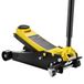 VEVOR Cric Rouleur 4 tonnes, Cric de Plancher Hydraulique à Profil Bas Hauteur de Levage 100-533 mm, en Acier Robuste, avec Pompe de Levage Rapide à Double Piston, pour Lever Camion SUV Atelier