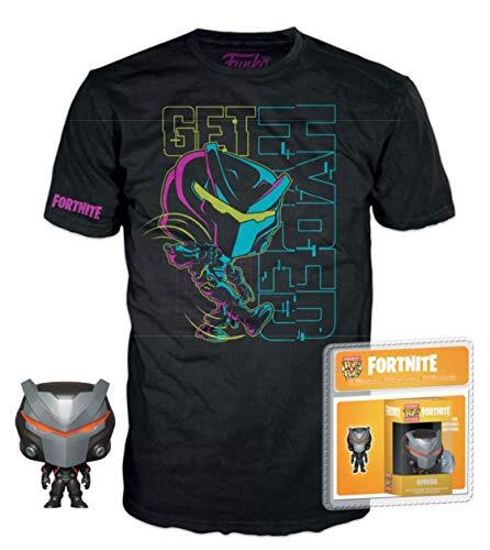 Funko Pocket Pop! & T-Shirt Fortnite Omega - Size L (PS4/Xbox One)