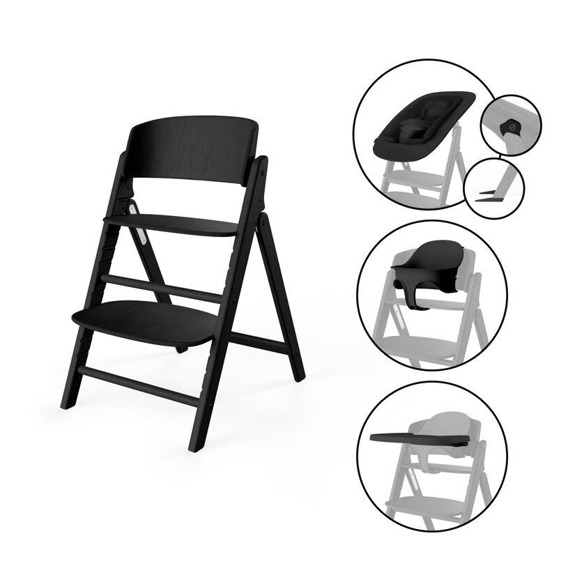Cybex Click & Fold 4 In 1 - Kinderstoel - Stunning Black