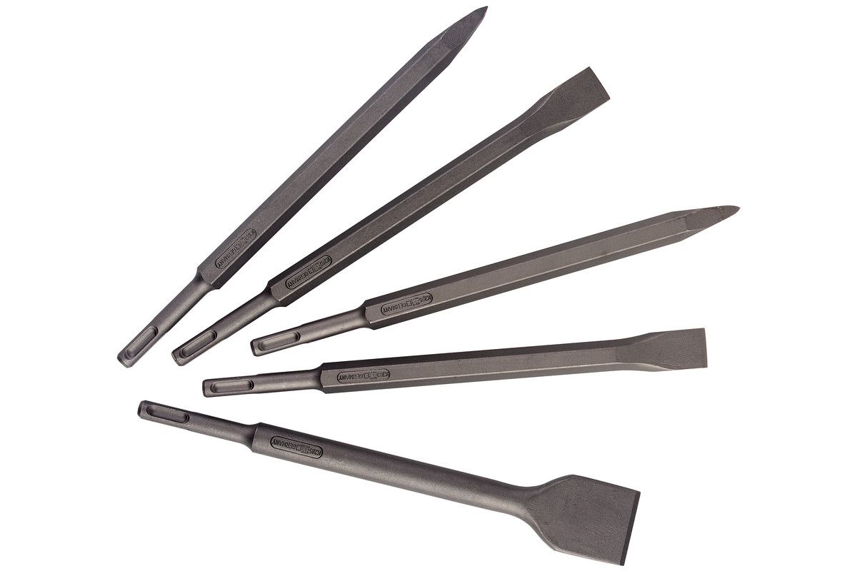 Metabo 630484000 SDS-Plus 5 delige Beitelset