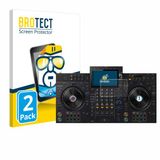 BROTECT - Screenprotector voor AlphaTheta XDJ-AZ - Folie Beschermfolie transparant 2 Stuks
