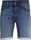JACK & JONES PLUS JJIRICK JJICON SHORTS GE - Blue Denim - Maat 44 - Heren