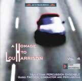Tammittam Tàmmittam Percussion Ensemble, Guido Facchin - Harrison: A Hommage To Lou Harrison Volume 4 (CD)