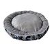 Nobby Donut Classic 62827 knuffelbed Elio, ø 110 x 35 cm, camo blauw