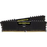 Corsair Vengeance LPX DDR4, 16Go (2x8Go), DIMM, 3000 MHz, CL16, 1.35V, noir, numéro de modèle CMK16GX4M2D3000C