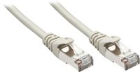 LINDY 48346 RJ45 Netwerkkabel, patchkabel CAT 5e F/UTP 7.50 m Grijs Snagless 1 stuk(s)