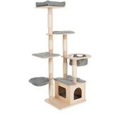 Modern Living Krabpaal Ankara H166m grijs Kat