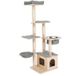 Modern Living Krabpaal Ankara H166m grijs Kat