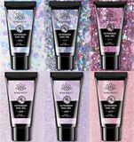 Born Pretty Polygel Nagels Starterpakket Glitter 6 Stuks