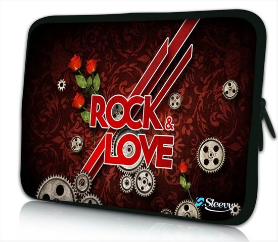 Sleevy 17.3 laptophoes Rock love