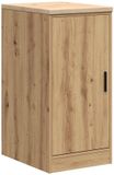 vidaXL Garagekast 40x51x85 cm massief grenenhout artisan eikenkleurig