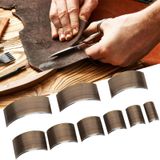 Set d'angle, en V, coupe-bordure en cuir, 9 pièces (A30)