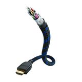 Inakustik 00423550 HDMI kabel 5 m HDMI Type A (Standaard) Zwart, Blauw