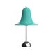 VERPAN Lampe à poser Pantop, hauteur 28 cm, turquoise clair