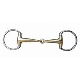HKM Bustrens 18 mm Argentaan met RVS bitringen