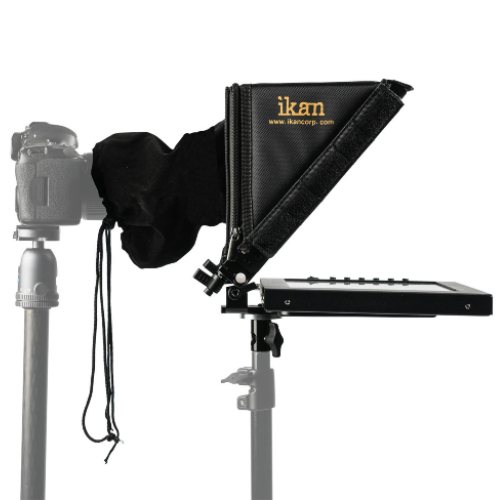 Ikan Ikan PT1200 12" Portable Teleprompter for Light Stand (PT1200-LS)