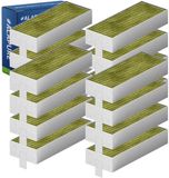 Alapure 4x CleanAir Koolstoffilter voor Constructa CV430235 / CV431235