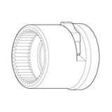 SHIMANO Sg-3R40 Ringtandwielunit Silver/Black One Size