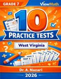 10 West Virginia WVGSA Grade 7 Math Practice Tests