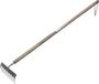 Jonge Tuinman Râteau de pelouse - Outil de jardin bleu pour pelouses parfaites