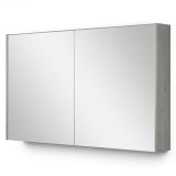 Maxaro Spiegelkast Met Verlichting Modulo 120x70cm Grijs Eiken