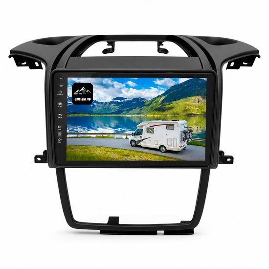 BergGPS FD-9000 - 9 inch Camper Navigatie voor Peugeot Boxer/Citroen Jumper/Fiat Ducato 2006-2021 - DAB - Bluetooth - Carplay / Android Auto
