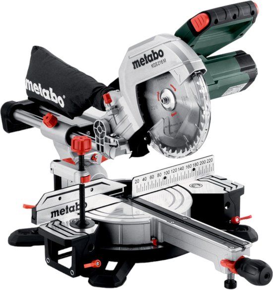 Metabo 613216000 Afkortzaag 1200 W 216 mm 30 mm