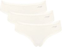 Sloggi Women GO Crush Hipster (3-pack) - dames slip - wit