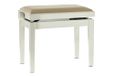 GEWA Pianobank Deluxe ivoor hoogglans