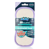 Minky Minky Schoonmaakpad Triple Action Anti-Bacterieel Lila-wit