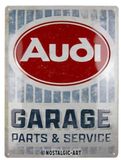 Nostalgic Art Audi Garage Parts And Service Wandbord 30 x 40 cm Metaal Meerkleurig