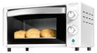 Bake&Toast Four de table - 10 litres - 1000 W - Minuterie 60 minutes - Jusqu'à 230 °C - Blanc