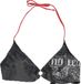 Rock Rebel by EMP Zwarte bikinitop met schedelprint - Dames - L