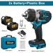 StarTech Schlagschroefmachine - Borstelloos - 18V - 2800 Nm - 1,27 cm vierkantopname - 2 accu's - Kunststof koffer - Grijs