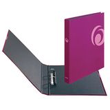 Herlitz maX.file Fresh 11282407 ringband, 2 ring-combi-mechanisme, A4, vulhoogte 25 mm, bessen, FSC Mix