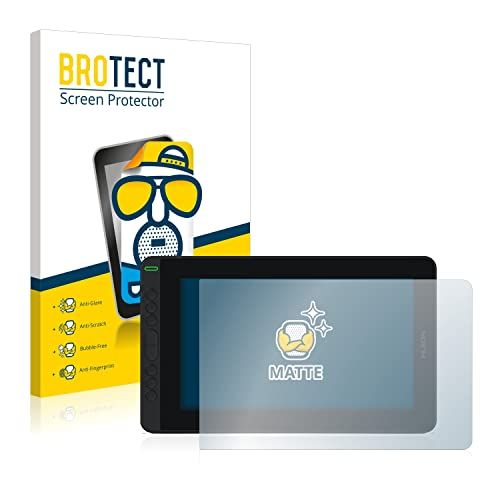 brotect Anti-Glare Screen Protector compatibel met Huion Kamvas 12 - Mat, Ontspiegelend