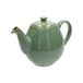 Dille &amp; Kamille Theepot reactief glazuur, steengoed, groen, 1,8 l