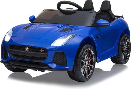 Jamara Ride-on Jaguar F-type Svr - Accuvoertuig - Blauw - 12V