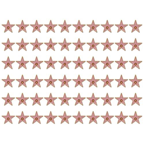 Beistle Mini Star Cutouts - 60 Pieces, Paper, Multicolor