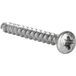 SPAX Universele schroef, 4 x 35 mm, 1000 stuks, Voldraad, Bolkop, Kruiskop Z2, 4CUT, WIROX