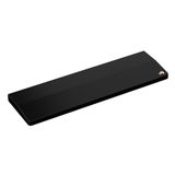 GLORIOUS Houten Toetsenbord Polssteun 65% 75% Esdoorn | Zwart Massief Hout, Glad Zweetbestendig Oppervlak, Oliebestendig, Antislip Rubberen Basis, 331x102x20mm, Ontspannen