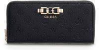 GUESS Anise SLG Zip Around Wallet Black Logo