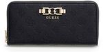 GUESS Anise SLG Zip Around Wallet Black Logo