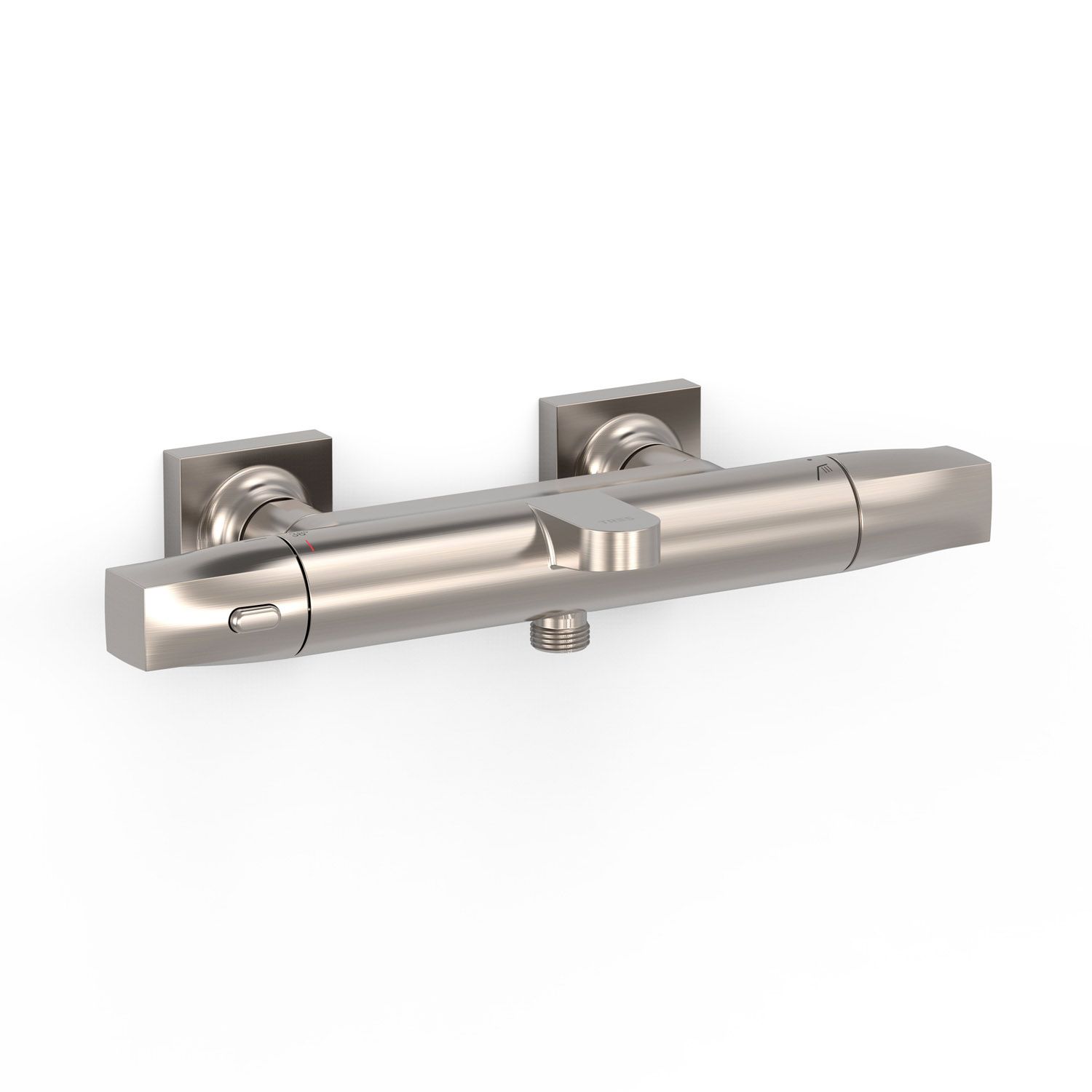 Tres Thermostatische mengkraan over-wall voor bad en douche staal - 8429546574578