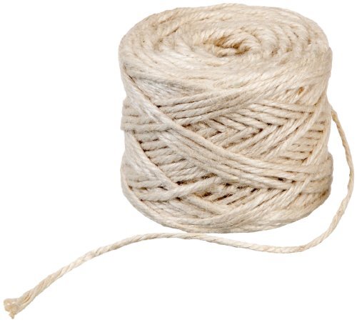 Knorr Prandell 8564019 jute garen ivoor, 3,5 mm diameter, 200 g, ongeveer 56 m, ivoor