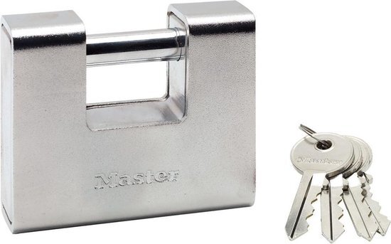 Masterlock gewapend hangslot 90mm x 12mm 690EURD