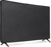 kwmobile tv hoes voor 75" TV cover - Beschermhoes voor televisie - Voor binnengebruik - Tegen vuil en stof - In zwart