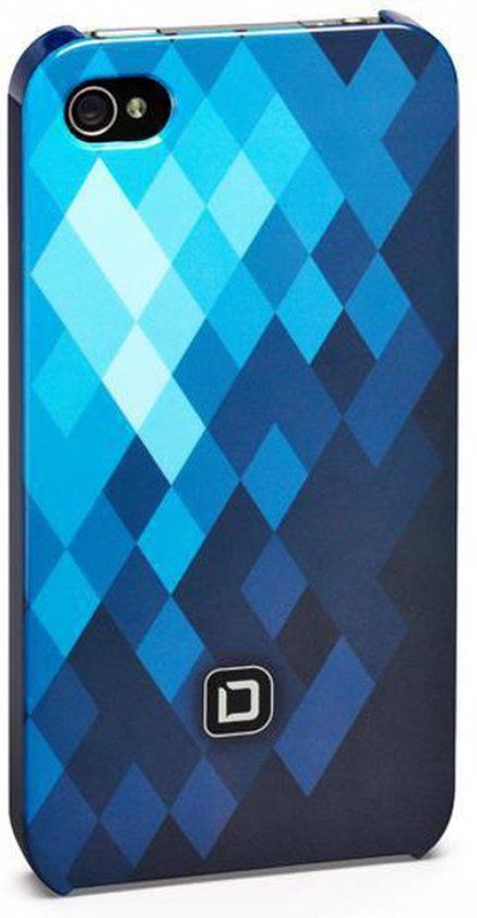 Dicota D30444 Back Cover Plastic Blauw voor Apple iPhone 4/4s